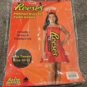 Reese’s Halloween costume for 10/12 kids